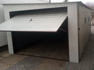 Plechová garáž 3,5x6 m